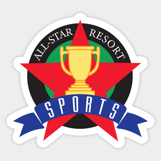 All Star Sports Resort Sticker by Lunamis